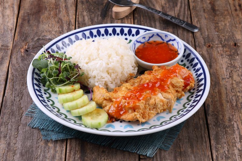 Chicken tender basket served at Starbird chicken